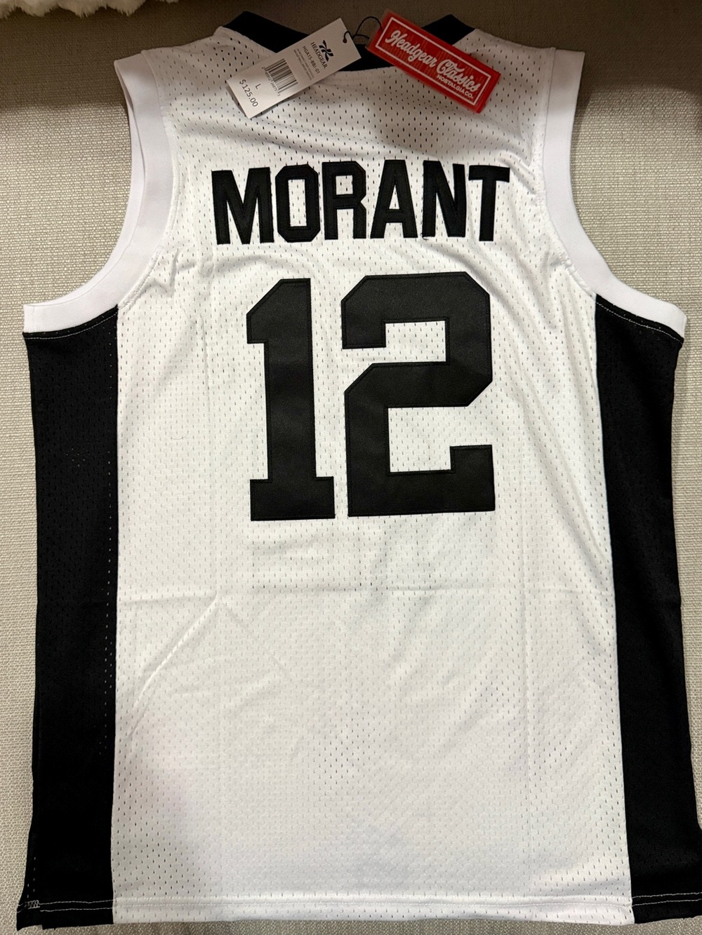 Headgear Classics high school throwback jersey Ja Morant men’s size Large
